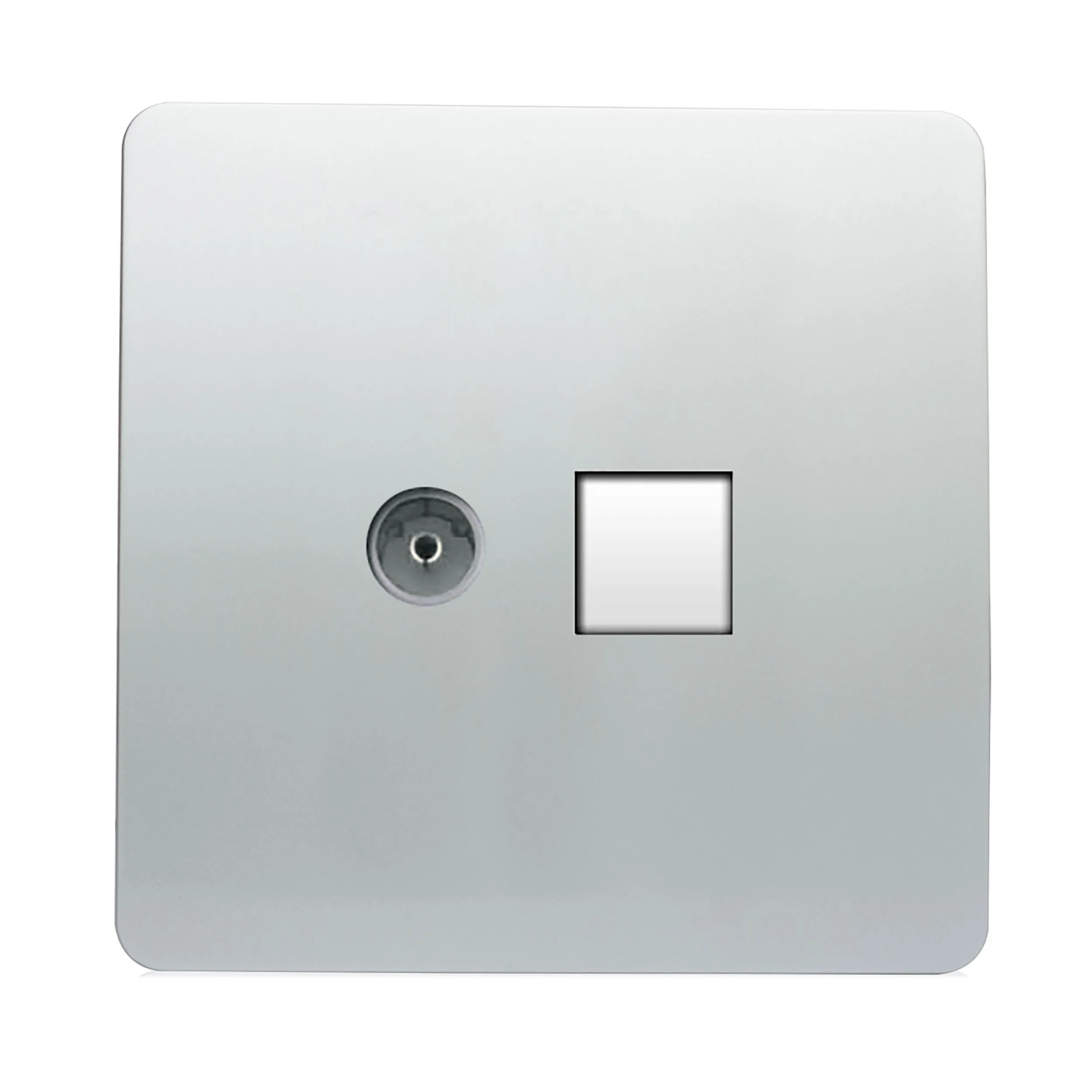 ART-TLP+TVSI  TV Co-Axial & Telephone Silver